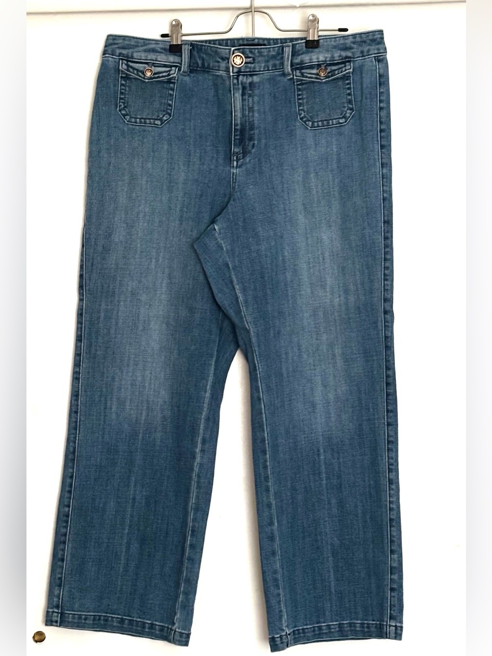 Talbots Classic Jean Trouser Priscilla Wash Size 14P